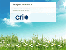 Tablet Screenshot of bedrijven.recreatief.nl