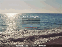 Tablet Screenshot of kms.recreatief.nl