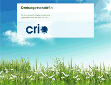 Tablet Screenshot of denhaag.recreatief.nl